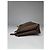 Céline Clutch in pelle marrone Celine Triomphe - vista 5