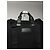 Borsa da viaggio in pelle nera Issey Miyake - vista 2