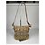 Borsa a mano in pelle marrone Sufflette Signature di Coach - vista 5