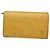 Portafoglio in pelle gialla Louis Vuitton Twist Giallo