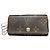 Borsa in pelle marrone Lockme di Louis Vuitton