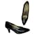 Talons en cuir verni noir Yves Saint Laurent  - vue 1