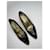 Talons en cuir verni noir Yves Saint Laurent  - vue 3