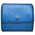 Louis Vuitton Grenelle blauer Leder Geldbeutel