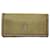 Portefeuille en cuir beige Yves Saint Laurent  - vue 1