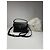 Courreges Borsa in pelle nera Courrèges Nero - vista 2