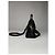 Courreges Borsa in pelle nera Courrèges Nero - vista 5
