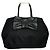 Bow Prada Re-Edition 2005 schwarze Polyester-Handtasche mit Reißverschluss