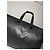 Borsa da viaggio in pelle nera Issey Miyake - vista 5