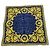 Gianni Versace Navy Silk Scarf