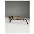 Fendi braune Metallsonnenbrille - Ansicht 2