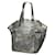 Sac à main en cuir argenté Yves Saint Laurent  - vue 1