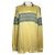 Christian Dior Dior Homme Gelbe Baumwollstrickware & Sweatshirt