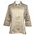 Autre Marque Abrigo trench de algodón beige Kansai Yamamoto