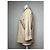 Autre Marque Abrigo trench de algodón beige Kansai Yamamoto - vista 2