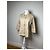 Autre Marque Abrigo trench de algodón beige Kansai Yamamoto - vista 4
