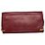 Clutch in pelle bordeaux Cartier Bordò