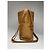 Borsa a mano in pelle marrone Flamenco Loewe - vista 5