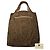 Bottega Veneta Maxi Cabat 30 Borsa in cotone marrone