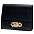 Borsa in struzzo nera Gianni Versace Nero