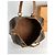 Borsa da viaggio in pelle marrone Keepall Louis Vuitton - vista 2