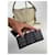 Borsa a mano in cotone beige di Prada - vista 3