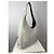 Borsa a mano in pelliccia bianca Prada Cleo Bianco - vista 2