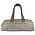 Bowling Chanel Beiger Stoffhandtasche