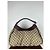 Borsa a spalla Gucci Abbey Monogramma GG in pelle viola scuro - vista 3