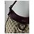 Borsa a spalla Gucci Abbey Monogramma GG in pelle viola scuro - vista 5