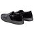Sneakers slip-on in velluto Lanvin Nero - vista 2