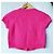 Autre Marque Guizio Fuzzy Mikro-Cardigan Fuchsia Angora Größe S Fuschia - Ansicht 8