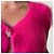 Autre Marque Guizio Fuzzy Mikro-Cardigan Fuchsia Angora Größe S Fuschia - Ansicht 9