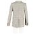 Blazer de un solo botón en tweed de algodón beige de Victoria Beckham - vista 6