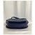 Borsa a spalla con patta Tory Burch in pelle blu navy - vista 13