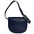 Borsa a spalla con patta Tory Burch in pelle blu navy - vista 3