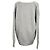 Isabel Marant Etoile V-Ausschnitt Pullover aus grauer Wolle - Ansicht 3