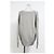 Isabel Marant Etoile V-Ausschnitt Pullover aus grauer Wolle - Ansicht 8
