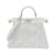 Fendi Peekaboo I See You Small Handbag Eggshell Denim  ref.2035670