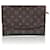 Louis Vuitton Vintage Monogram Canvas Rabat Pochette Clutch Bag Brown Cloth  ref.2035713