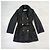 Gabardina de satén negra Dolce & Gabbana Negro - vista 3