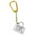 Louis Vuitton Keychain Beige Ceramic  ref.2036734