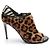 Botines Just Cavalli de piel marrón Castaño