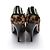 Botines Just Cavalli de piel marrón Castaño - vista 3