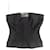 Bustier Chanel Nero in Cotone Elastan Crop Top  - vista 1