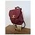 Mochila Chanel de piel burdeos - vista 6