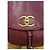 Mochila Chanel de piel burdeos - vista 7