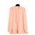 Louis Vuitton Top Rose FR38 Marc Jacobs Pfirsich Rosa Seidencrepe Bluse UK10 US8
