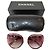 Occhiali da sole Chanel Butterfly gradiente rosa e viola