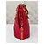 Chanel Tasche aus rotem gestepptem Leder mit Goldkette - Ansicht 17